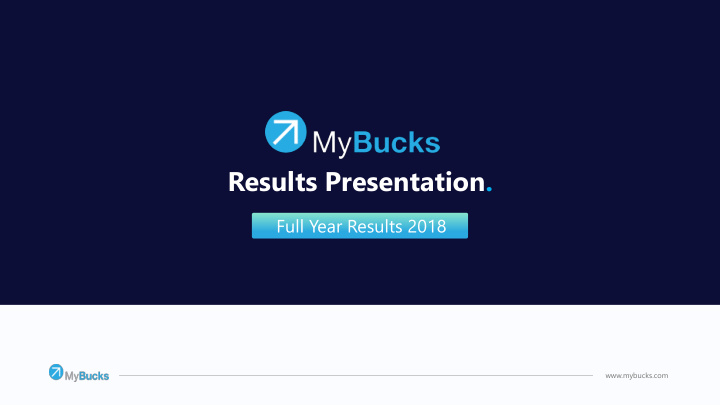 results presentation
