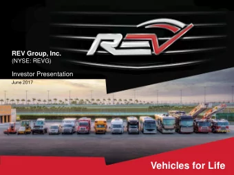 Vehicles for Life  Cautionary Statements &amp; Non-GAAP Measures  Forward-Looking Statements  This