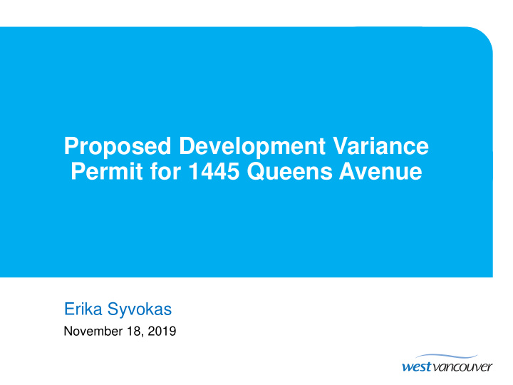 permit for 1445 queens avenue