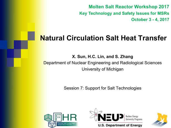 natural circulation salt heat transfer