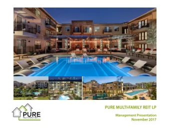 2  SECTION 4 - FINANCIAL UPDATE  SECTION 1 - INTRODUCTION  4.1 Q3 2017 Financial Snapshot