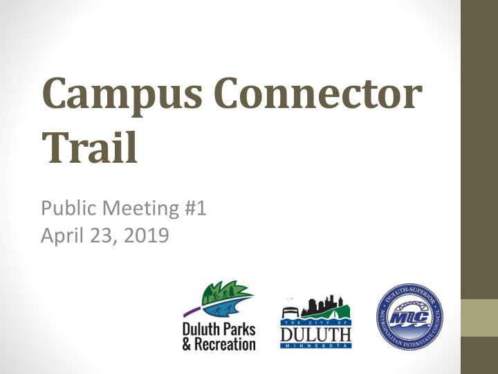 campus connector trail