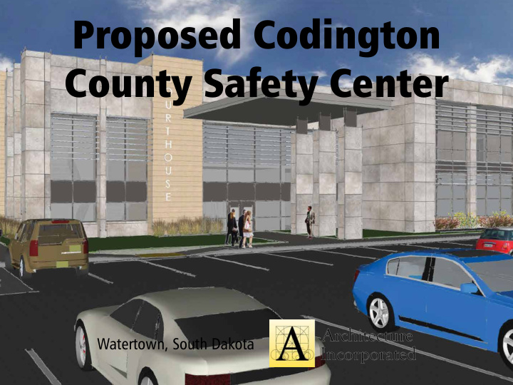 proposed codington county safety center