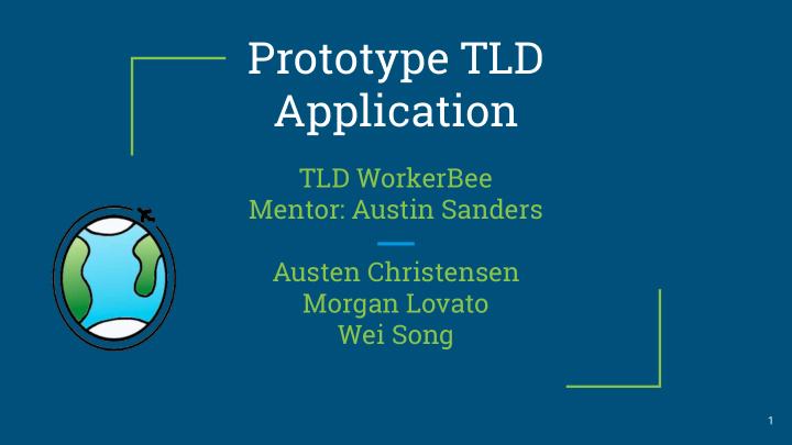 prototype tld application