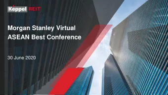 ASEAN Best Conference  30 June 2020  Outline  Overview  3  Navigating the COVID-19 Situation