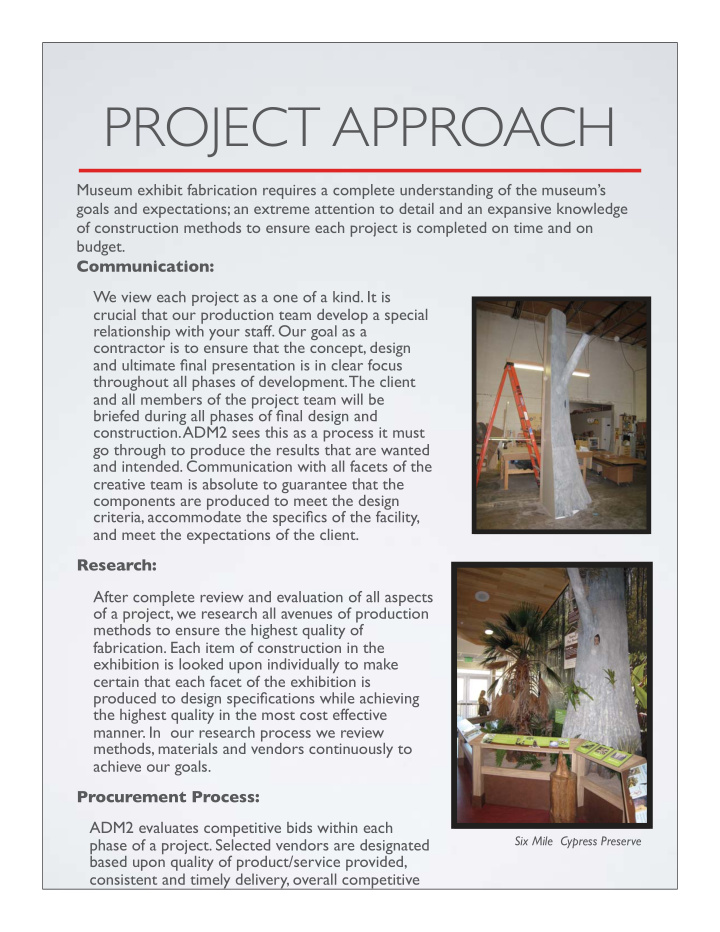 project approach