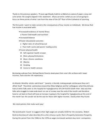 0 Self- reported health is lower 0 More physical limitations 0 More chronic conditions 0 Obesity 0