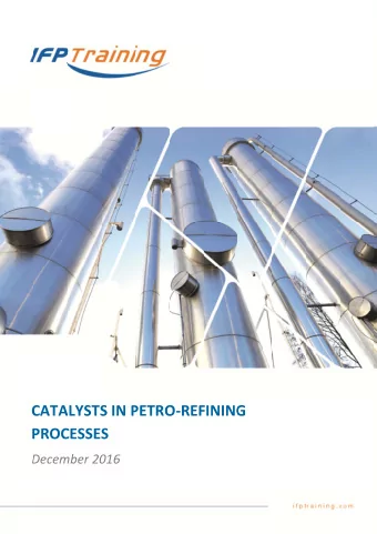 C  CATA  LYSTS S IN P  PETRO O  REF  FINING G  P  PROC  CESSES S 016  D  Decem mber 20  Applied