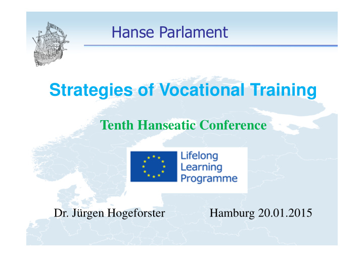 strategies of vocational training