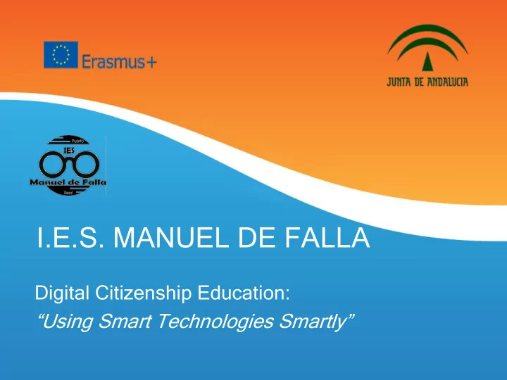 i e s manuel de falla