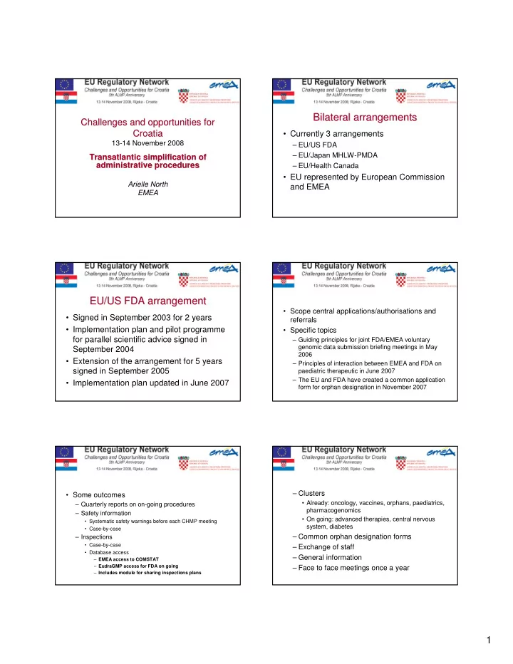 bilateral arrangements bilateral arrangements