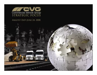 Forward Looking Statements  This presentation contains forward-looking statements that are subject