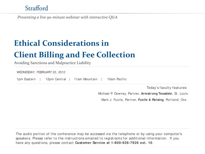 ethical considerations in client billing and fee