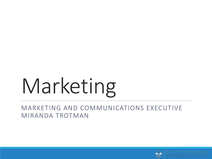 marketing