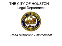 the city of houston legal department