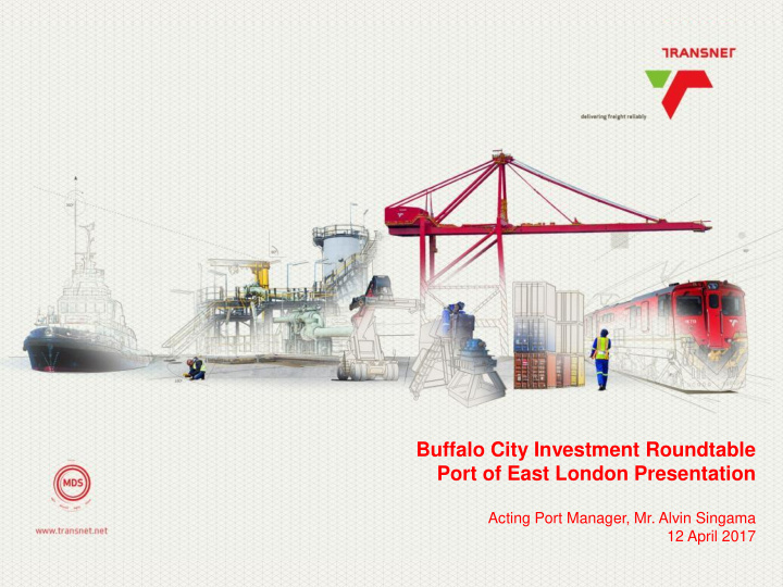buffalo city investment roundtable port of east london