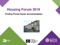 housing forum 2019