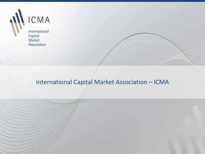 international capital market association icma table of