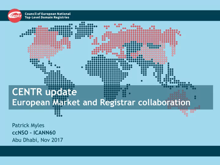centr update