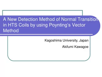 Method  Kagoshima University, Japan  Akifumi Kawagoe  Contents  Background  Principle