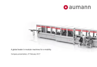 0  Highly experienced management team with decades of industry experience  Rolf Beckhoff  Ludger