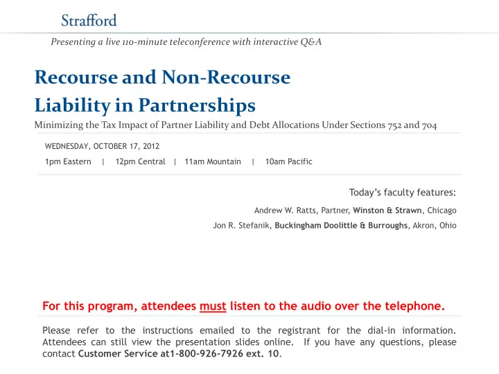 liability in partnerships