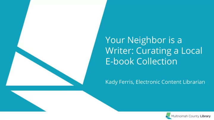 your neighbor is a