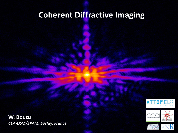 coherent diffractive imaging