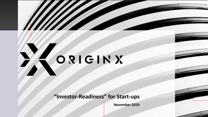 investor readiness for start ups