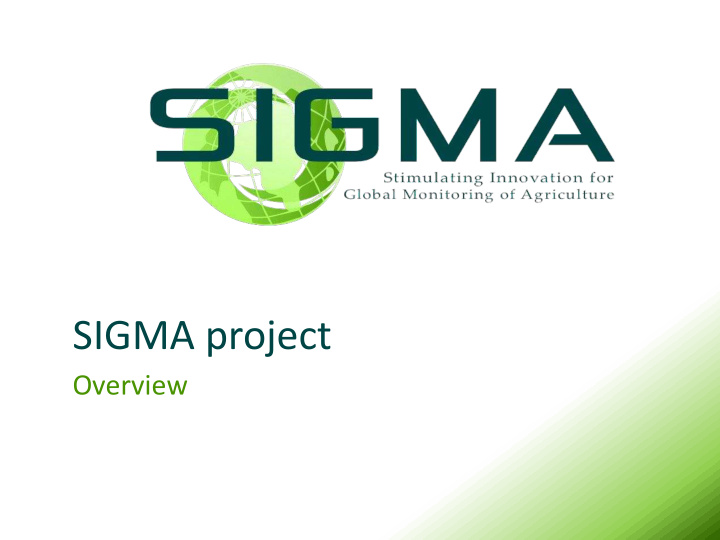 sigma project