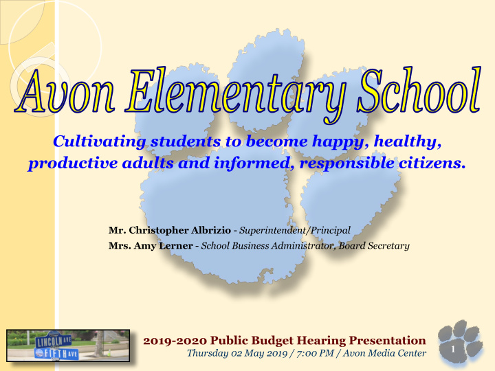 cultivating students to become happy healthy productive