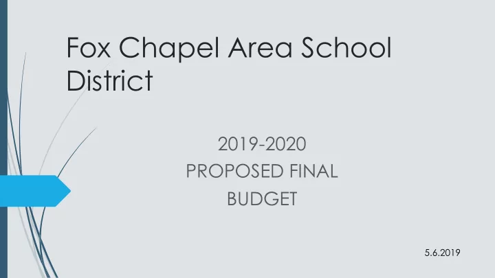 fox chapel area school district