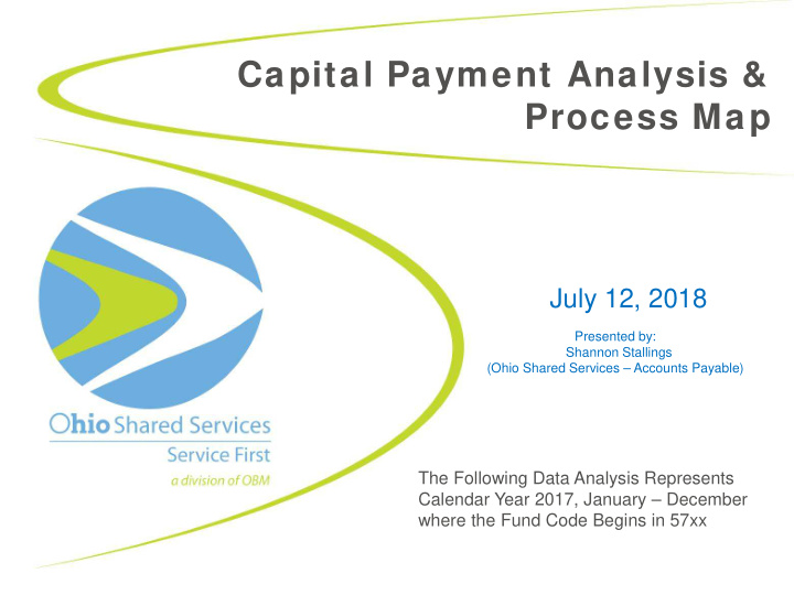 capital payment analysis process map