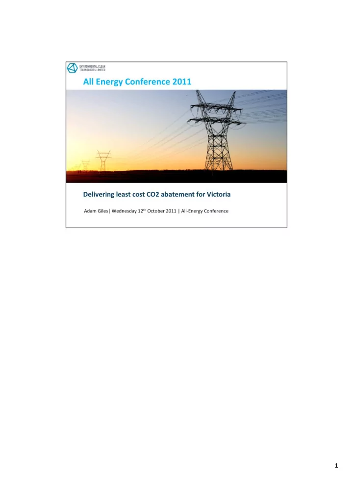 1 2 i m presen ng under the conference headline of