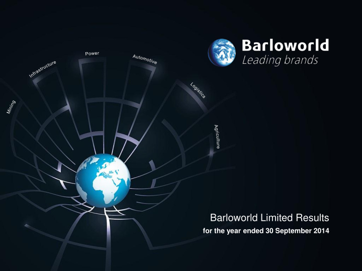 barloworld limited results