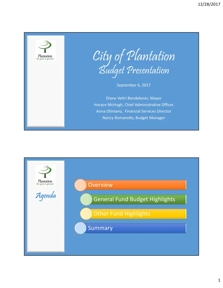 city of plantation