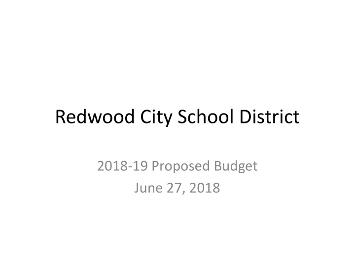 redwood city school district