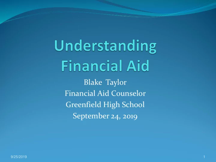 greenfield high school
