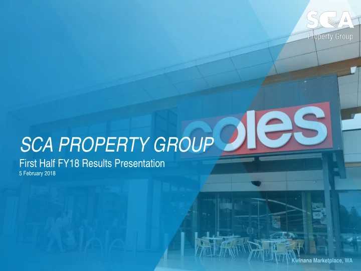 sca property group