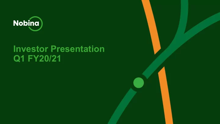 investor presentation q1 fy20 21 contract migration and