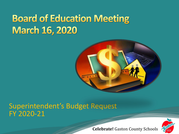 superintendent s budget request fy 2020 21