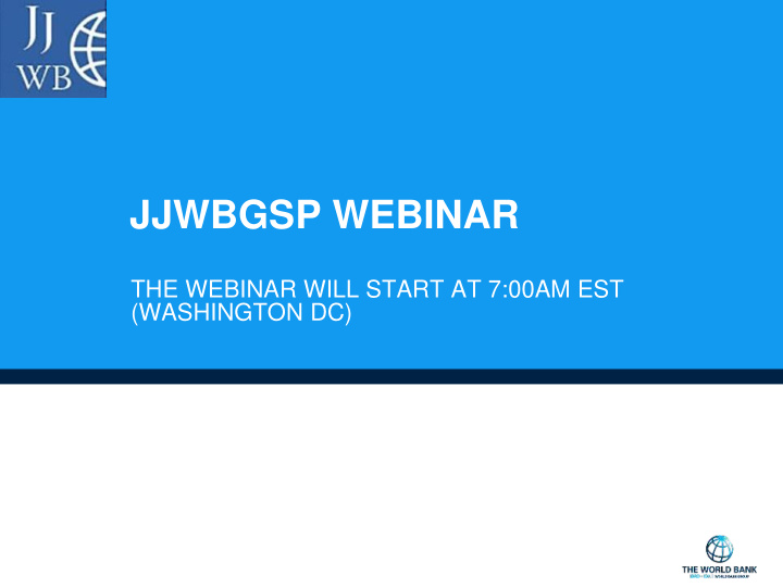 jjwbgsp webinar