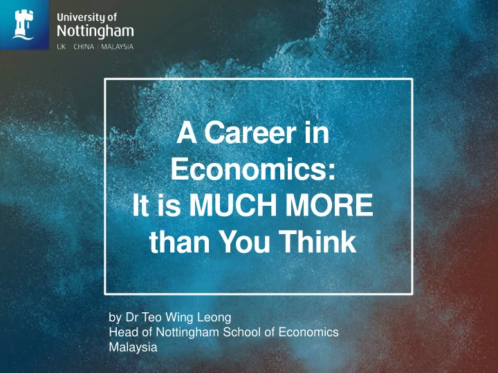 economics
