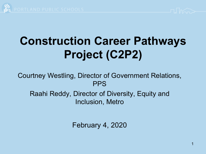 construction career pathways project c2p2