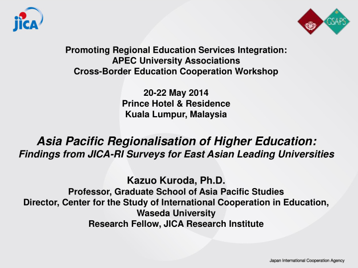 promoting regional education services integration apec