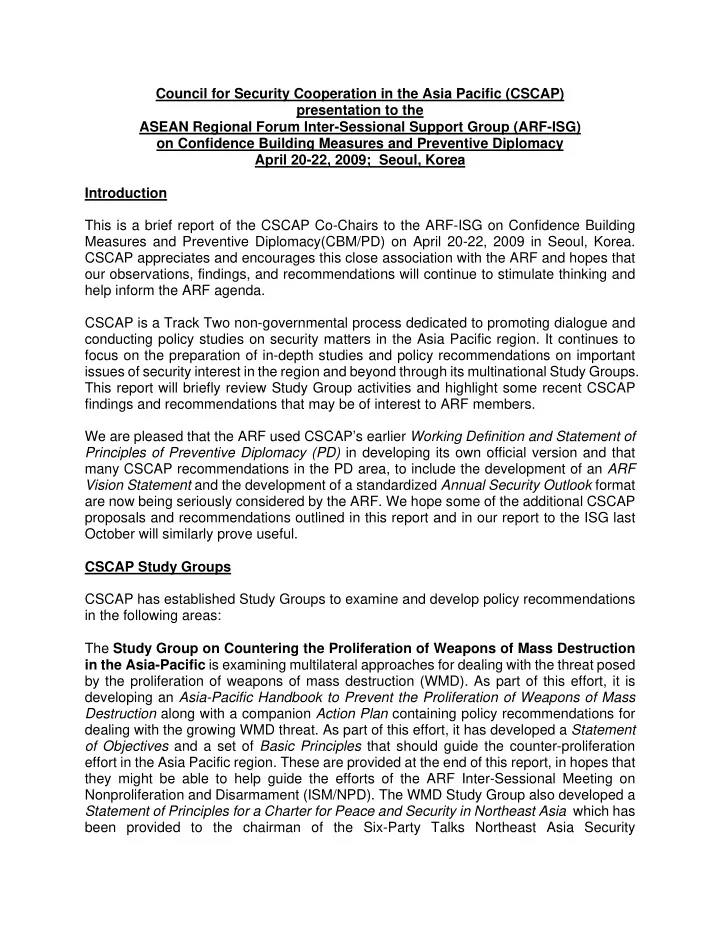 council for security cooperation in the asia pacific