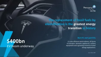 $400bn  Its also offshore wind turbines, all forms  of transport, domestic appliances, military