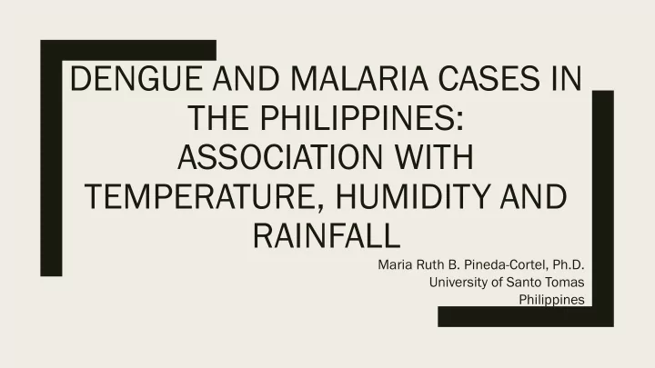 the philippines