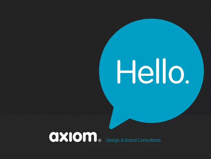 so why would a brand consultant be involved in wayfinding