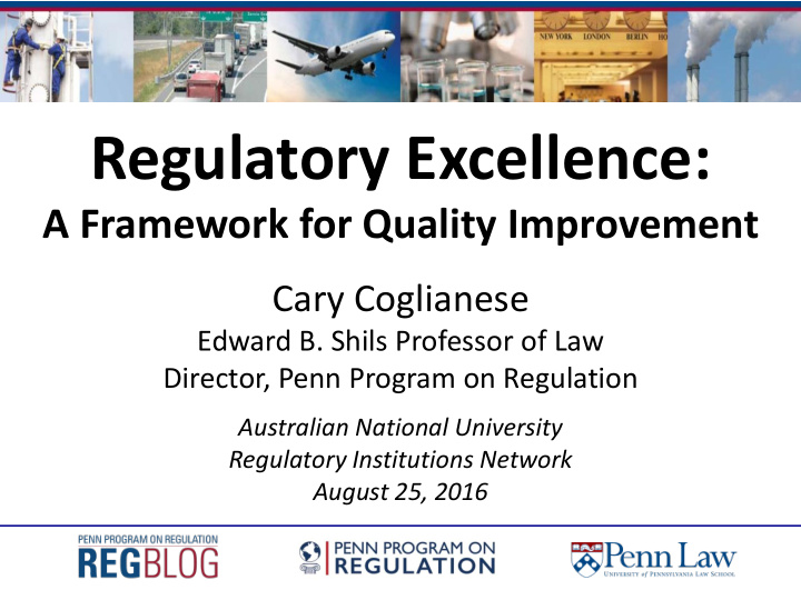 regulatory excellence